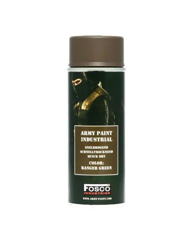 Vernice Militare bomboletta Spray 400 ml colori vari Fosco Industries
