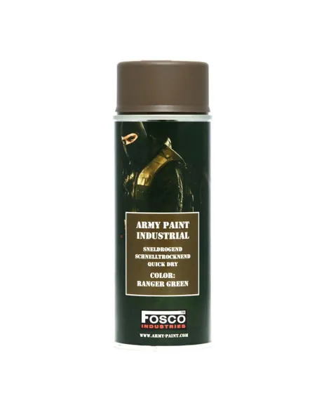 Vernice Militare bomboletta Spray 400 ml colori vari Fosco Industries