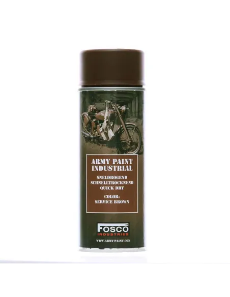 Vernice Militare bomboletta Spray 400 ml colori vari Fosco Industries