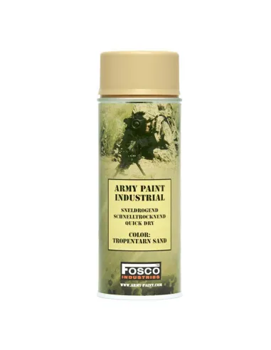 Vernice Militare bomboletta Spray 400 ml colori vari Fosco Industries