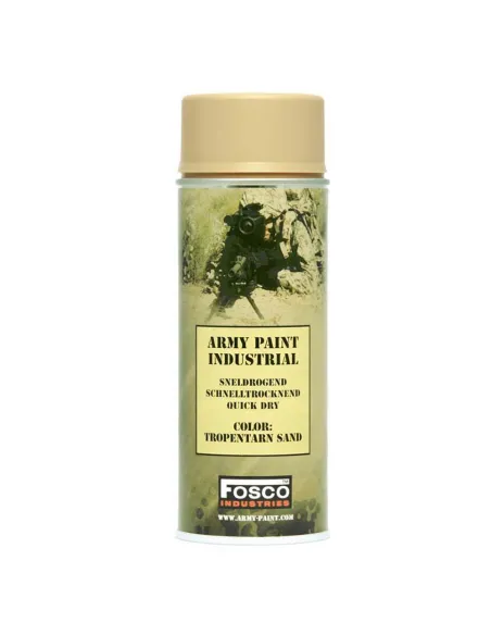 Vernice Militare bomboletta Spray 400 ml colori vari Fosco Industries