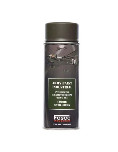 Vernice Militare bomboletta Spray 400 ml colori vari Fosco Industries