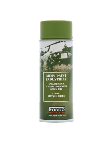 Vernice Militare bomboletta Spray 400 ml colori vari Fosco Industries