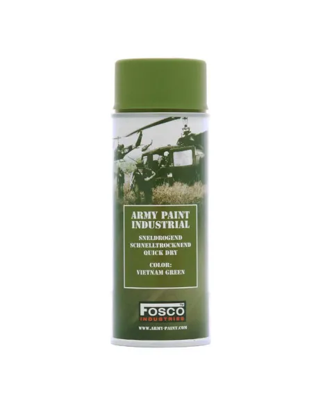 Vernice Militare bomboletta Spray 400 ml colori vari Fosco Industries