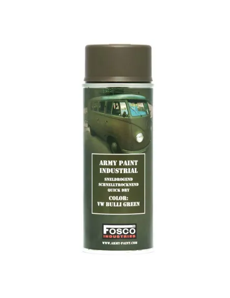 Vernice Militare bomboletta Spray 400 ml colori vari Fosco Industries