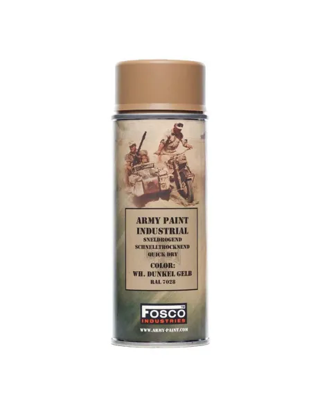 Vernice Militare bomboletta Spray 400 ml colori vari Fosco Industries
