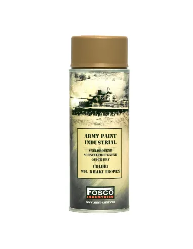 Vernice Militare bomboletta Spray 400 ml colori vari Fosco Industries
