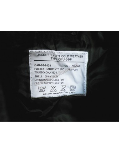 Bomber Militare MA-2 CWU Flight Jacket USA Fostex Garments