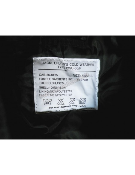 Bomber Militare MA-2 CWU Flight Jacket USA Fostex Garments Bomber Militare MA-2 CWU Flight Jacket USA Fostex Garments