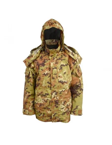 Parka imp. trasp. 2 cappucci con liner GEN II SBB vegetato SBB Brancaleoni