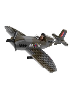 Sluban WWII Supermarine Spitfire M38-70071 Sluban