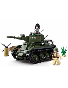 Sluban WWII Allied cavalry tank M38-B0686 Sluban