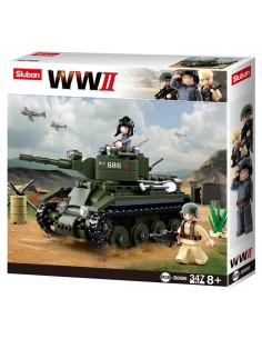 Sluban WWII Allied cavalry tank M38-B0686 Sluban 2