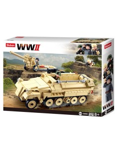 Sluban WWII German Half Track M38-B0695 Sluban 2