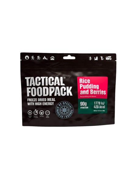 Razione Porridge riso e lamponi 90 gr Tactical Foodpack Tactical Foodpack