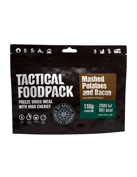 Razione Purè di patate e pancetta 110 gr Tactical Foodpack Tactical Foodpack