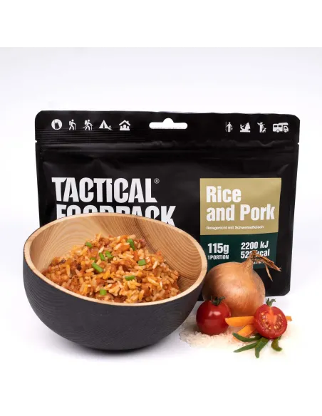 Razione riso e maile con salsa al pomodoro 115 gr Tactical Foodpack Tactical Foodpack