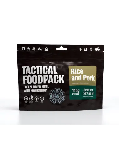Razione riso e maile con salsa al pomodoro 115 gr Tactical Foodpack Tactical Foodpack