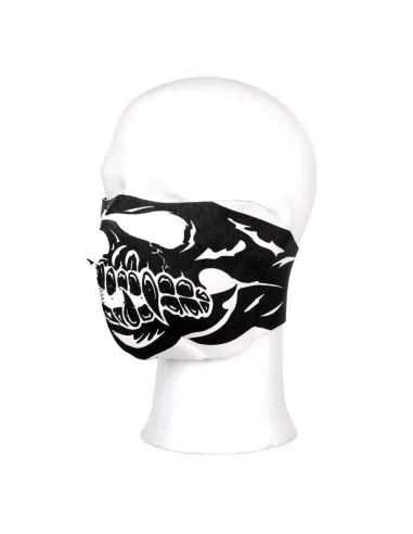 Maschera in neoprene mod. Teschio denti aguzzi
