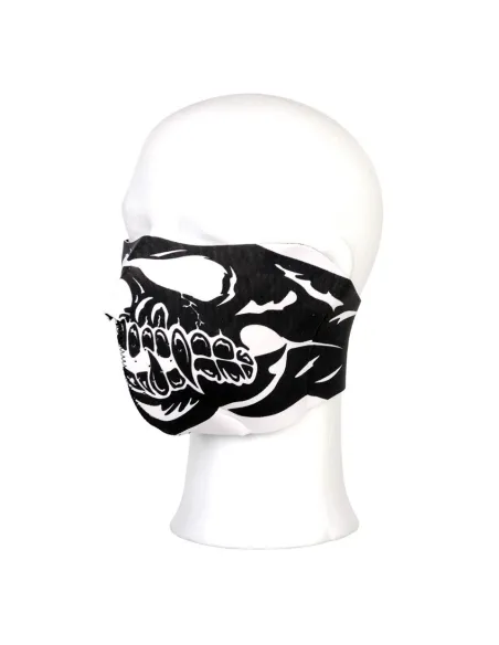 Maschera in neoprene mod. Teschio denti aguzzi