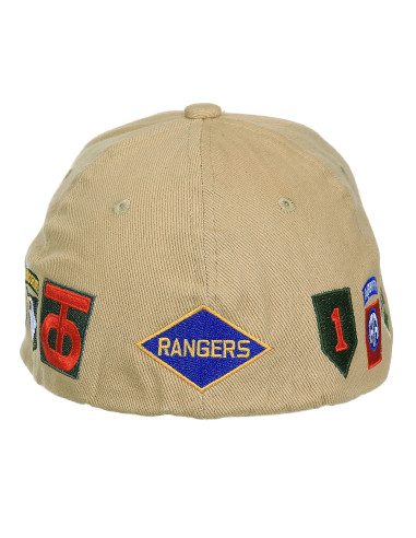 Cappello da Baseball D-Day Sbarco in Normandia WWII con stemmi Fostex Garments