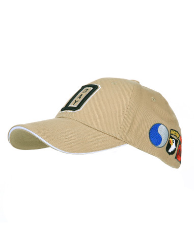 Cappello da Baseball D-Day Sbarco in Normandia WWII con stemmi Fostex Garments