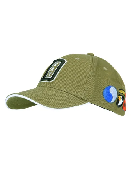 Cappello da Baseball D-Day Sbarco in Normandia WWII con stemmi Fostex Garments