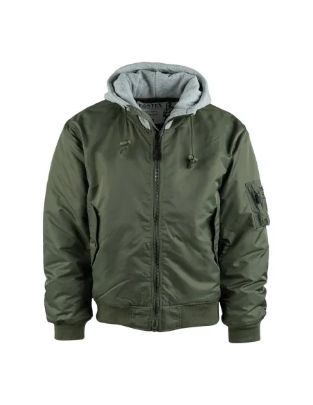 Bomber MA-1 con Cappuccio Fostex Garments