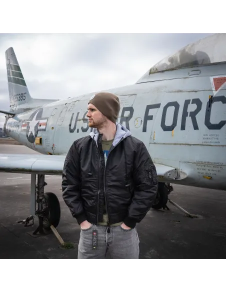 Bomber MA-1 con Cappuccio Fostex Garments