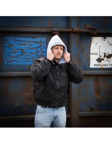 Bomber MA-1 con Cappuccio Fostex Garments