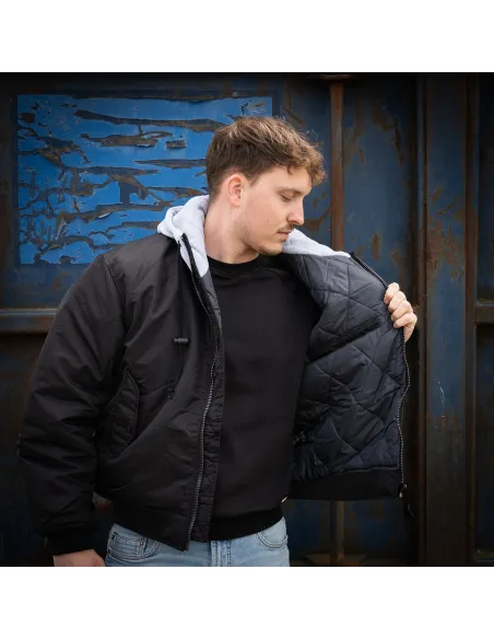 Bomber MA-1 con Cappuccio Fostex Garments
