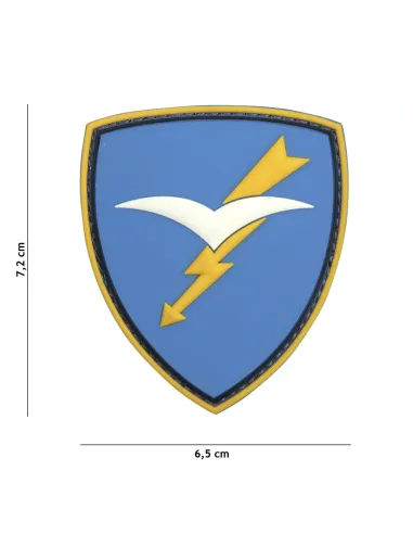 1 - Toppa 3D PVC Paracadutisti Brigata Folgore Blu