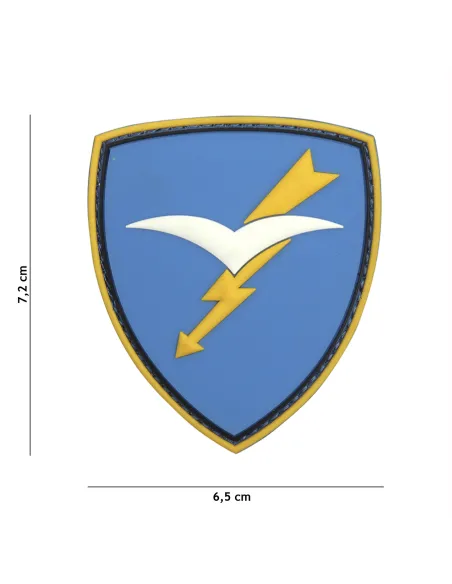 1 - Toppa 3D PVC Paracadutisti Brigata Folgore Blu