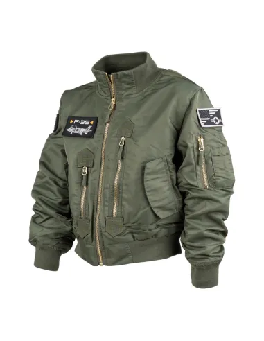 2 - Giacca Bomber leggero tattico F-35 Bambino
