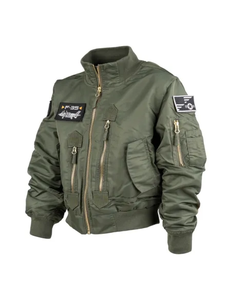 2 - Giacca Bomber leggero tattico F-35 Bambino