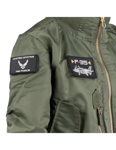 5 - Giacca Bomber leggero tattico F-35 Bambino