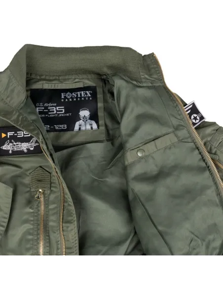 Giacca Bomber leggero tattico F-35 Bambino