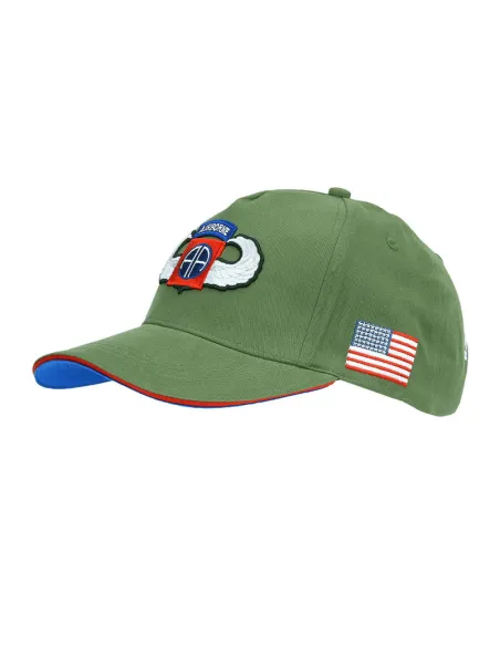 1 - Cappello da baseball 82nd Airborne WWII 3D