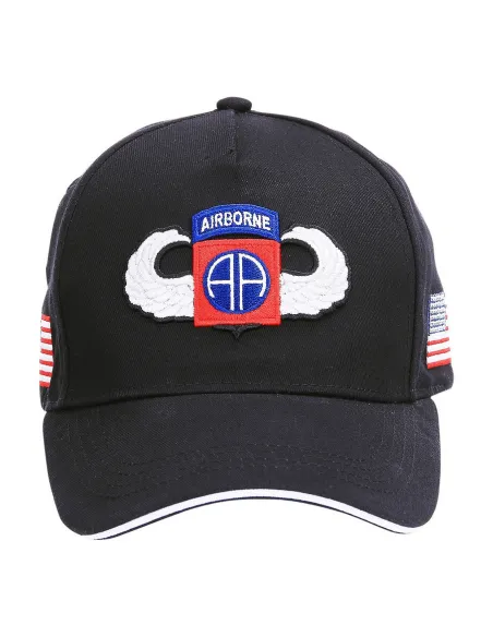 8 - Cappello da baseball 82nd Airborne WWII 3D