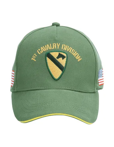 3 - Cappello da baseball US Cavalry WWII 3D