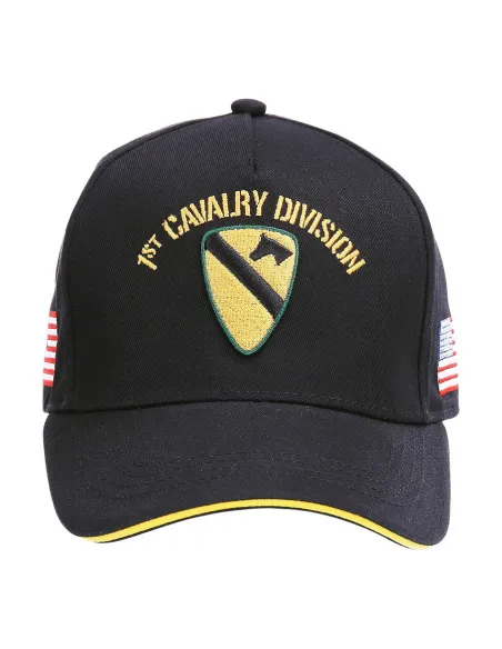 7 - Cappello da baseball US Cavalry WWII 3D