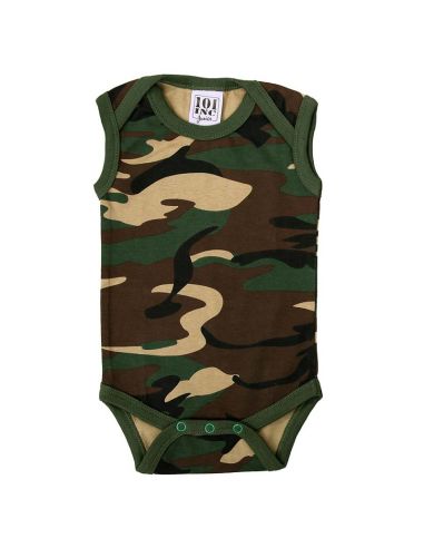 Body camouflage senza maniche