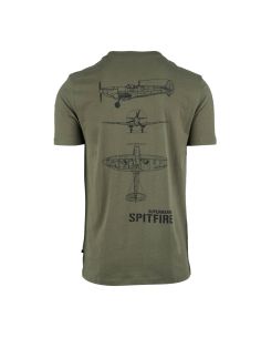 1 - Maglietta T-Shirt con stemma Spitfire