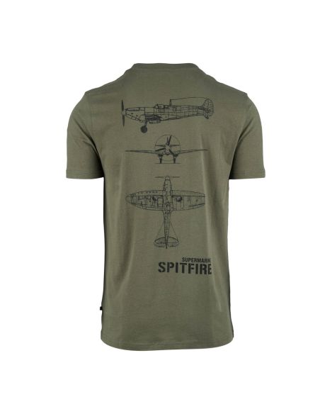 1 - Maglietta T-Shirt con stemma Spitfire