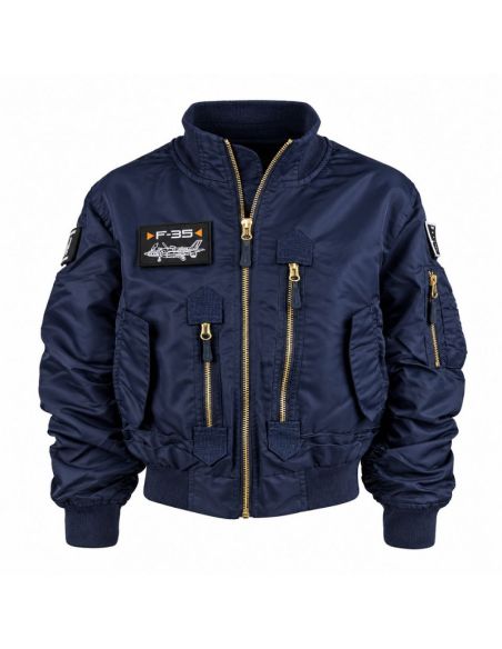 Giacca Bomber leggero tattico F-35 Bambino