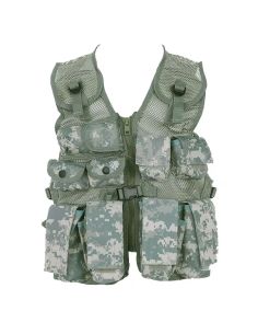 Gilet tattico militare mimetico da bambino 2